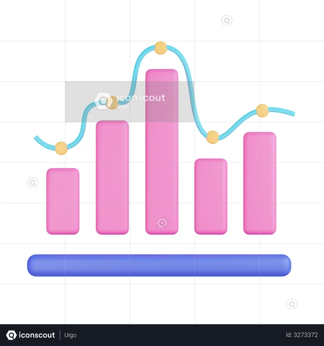 Analytics  3D Illustration