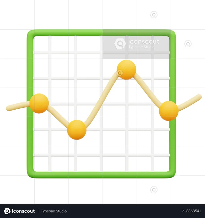 Analytics Diagram  3D Icon