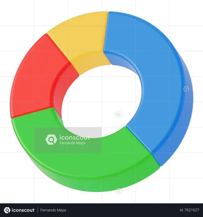 Analytics Graph  3D Icon