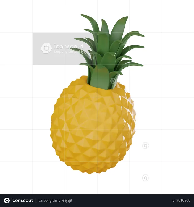 Ananas  3D Icon