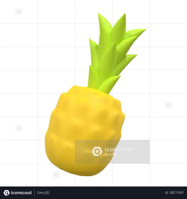 Ananas  3D Illustration