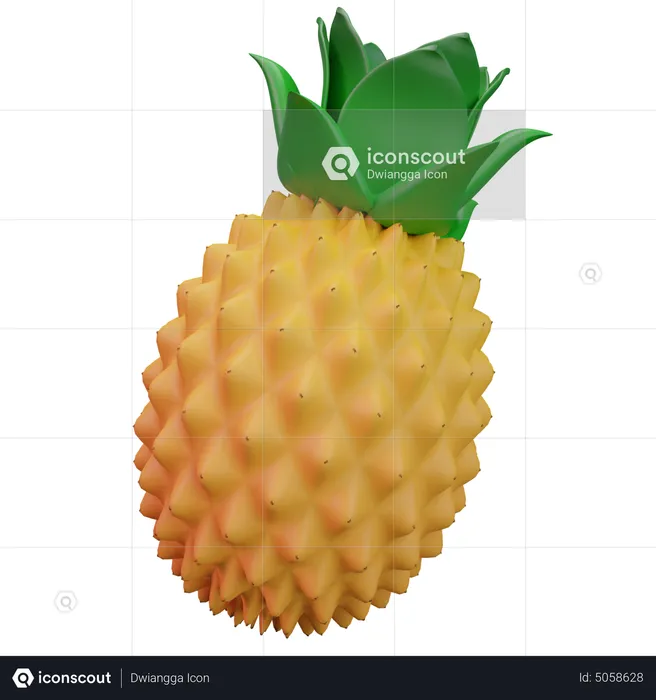 Ananas  3D Icon