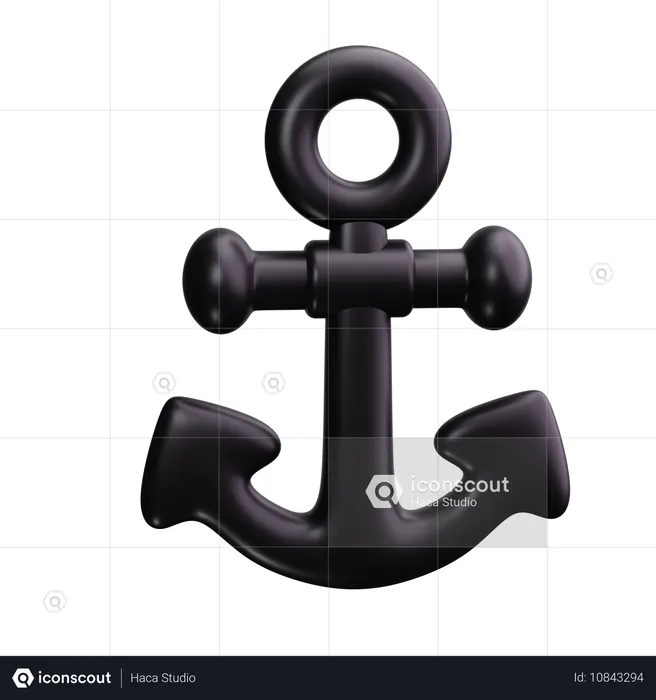 Anchor  3D Icon