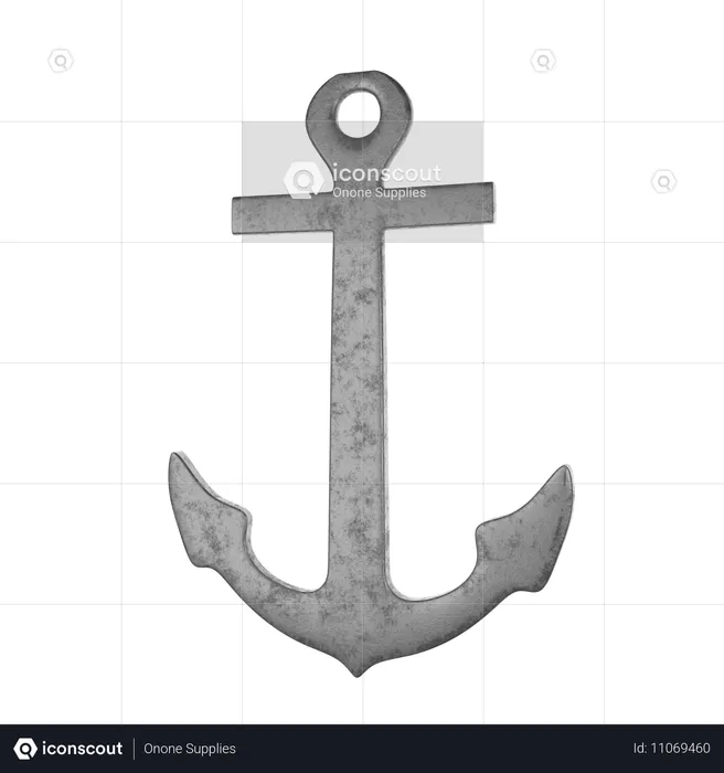 Anchor  3D Icon