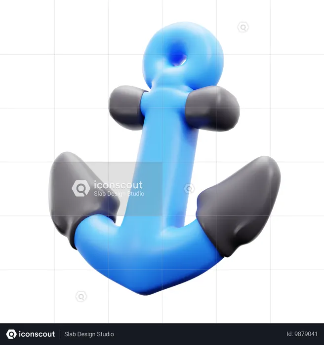 Anchor  3D Icon