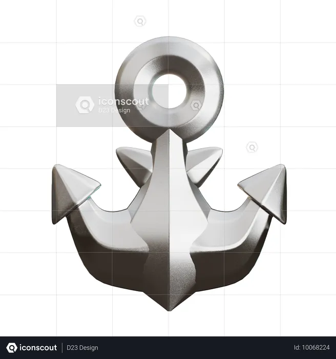 Anchor  3D Icon