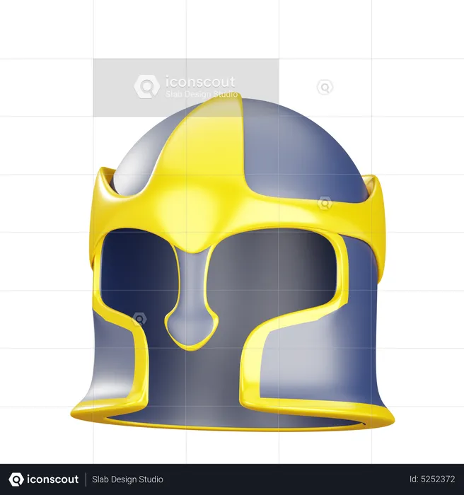 Ancient Helmet  3D Icon
