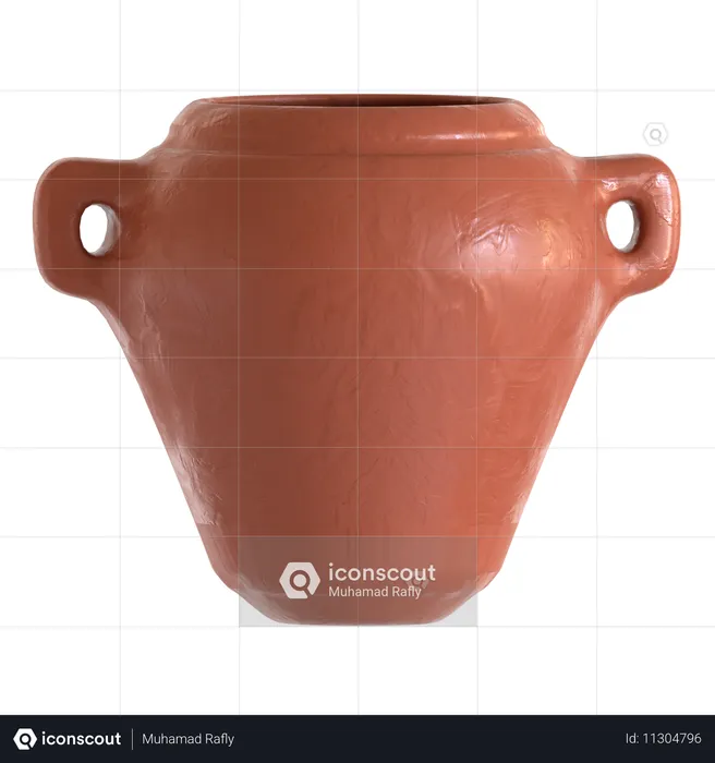 Ancient pottery  3D Icon