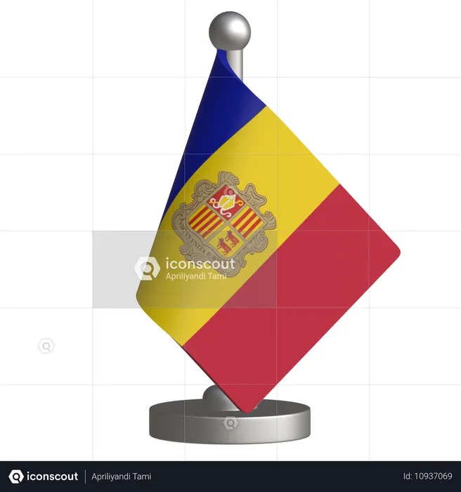 Andorra  3D Icon