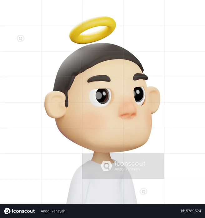 Angel  3D Icon