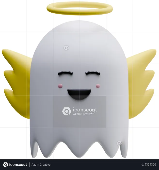 Angel Ghost  3D Icon