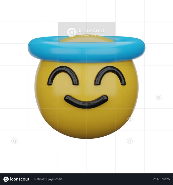 Angle Emoji 3D Emoji