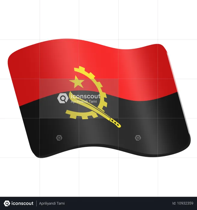 Angola  3D Icon