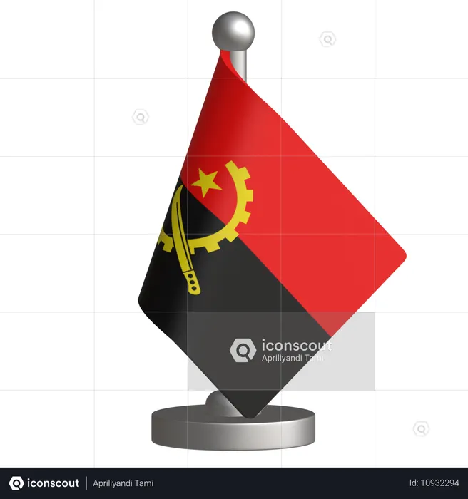 Angola  3D Icon