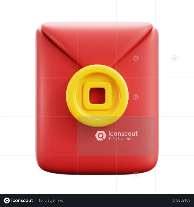 Angpao  3D Icon