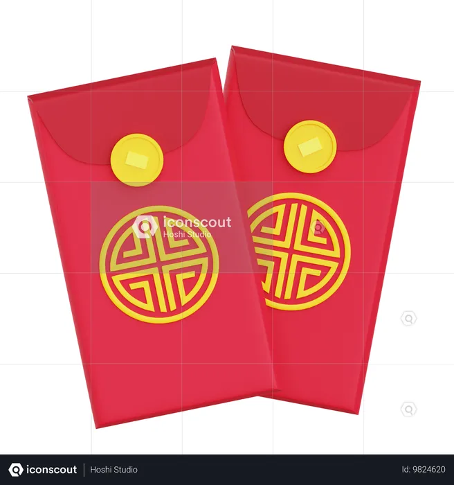 Angpao  3D Icon