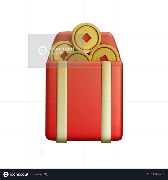 Angpao  3D Icon