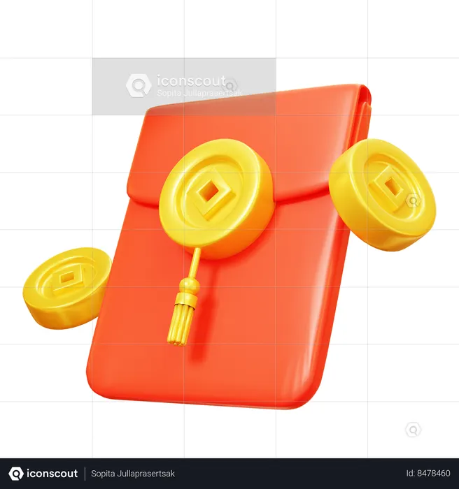 Angpao  3D Icon