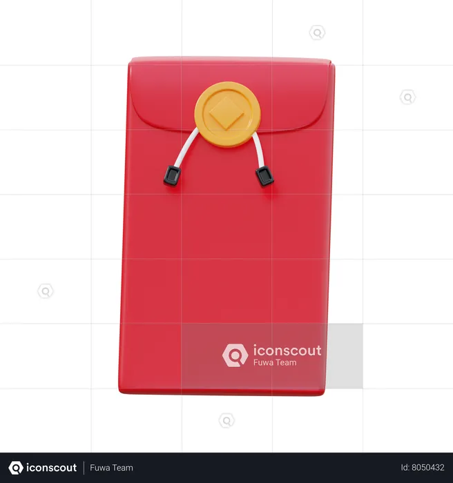 Angpao  3D Icon