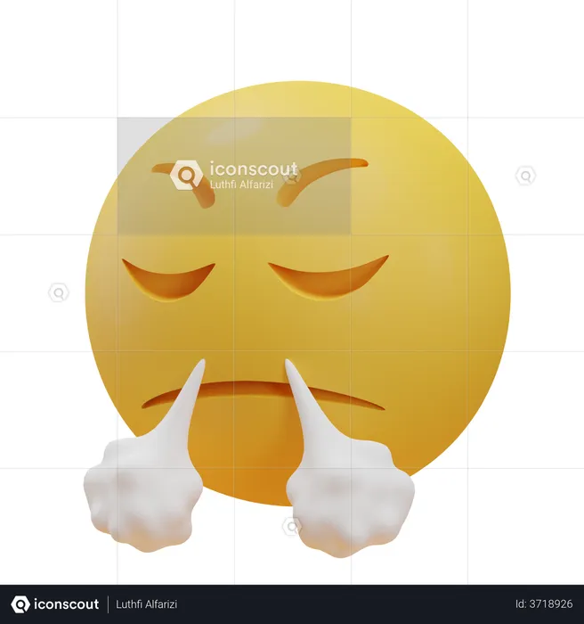 Angry Emoji 3D Emoji