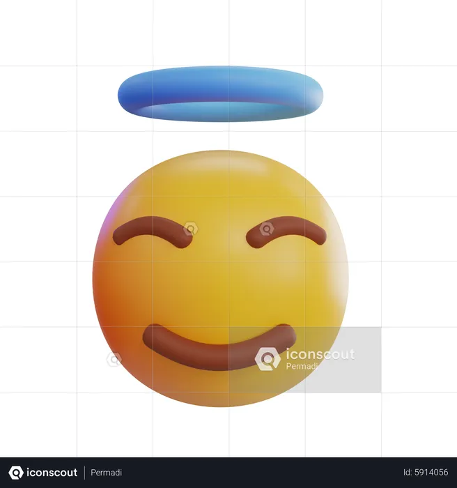 Emoji de ângulo Emoji 3D Icon