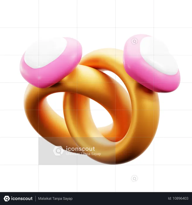 Anillo de amor  3D Icon