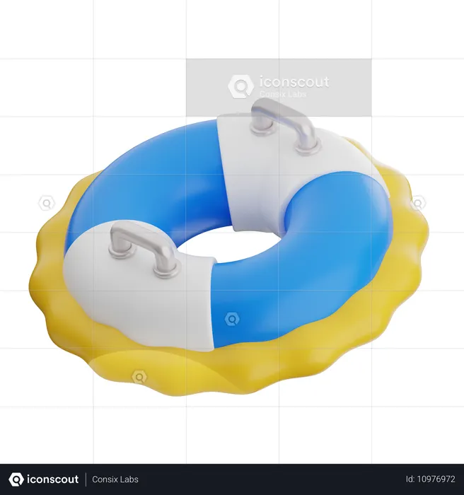 Anillo flotante  3D Icon