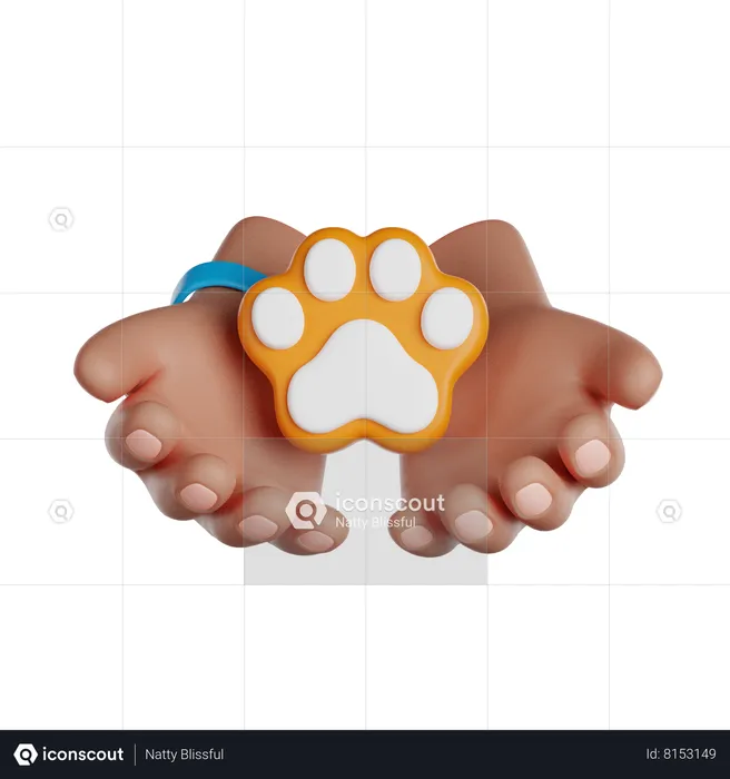 Animal Care  3D Icon
