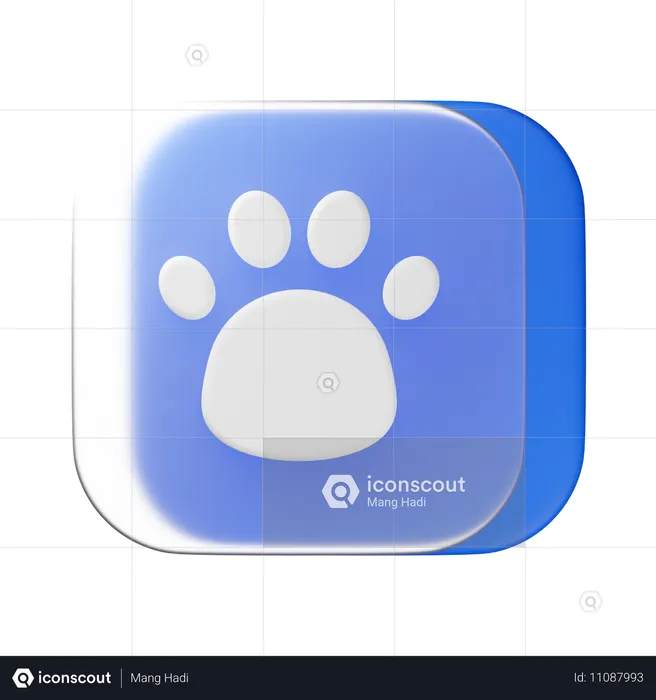 Animal de compagnie  3D Icon