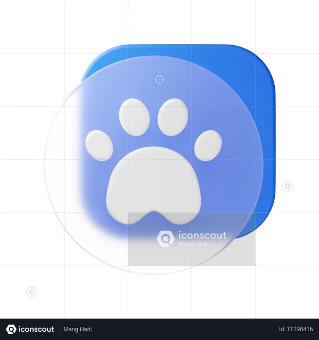 Animal de compagnie  3D Icon