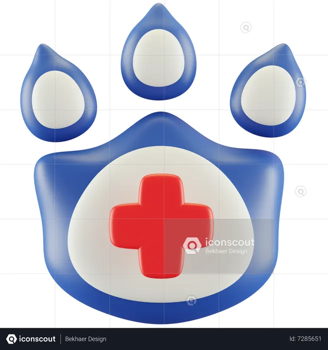 Animal Health  3D Icon