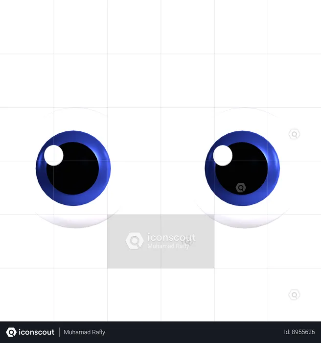 Anime Eyes  3D Icon