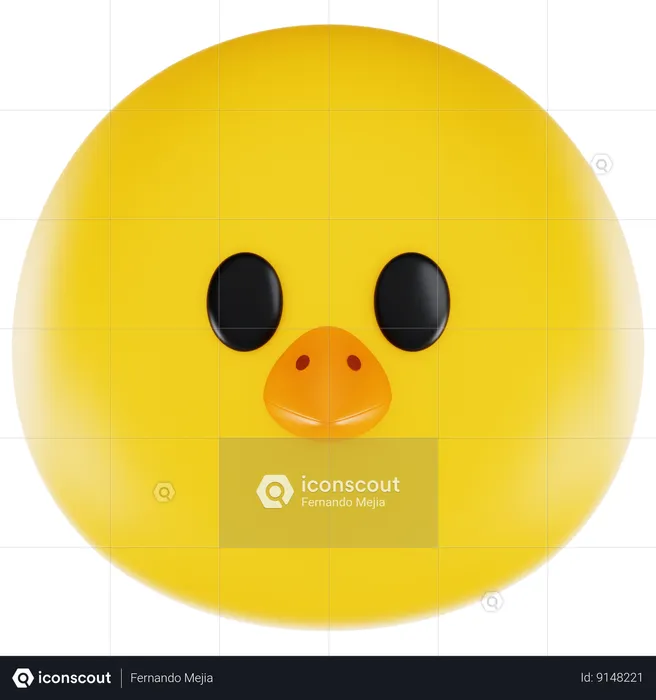 Animoji Chick Emoji 3D Icon