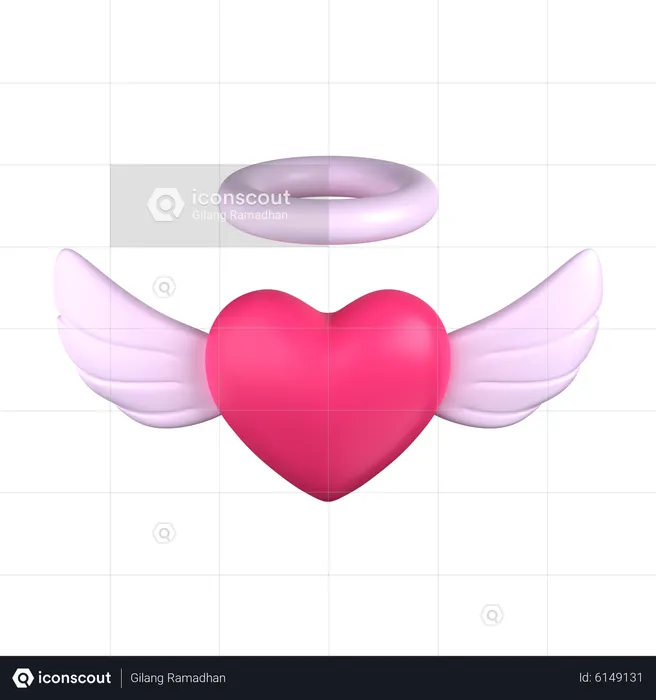 Anjo do amor  3D Icon