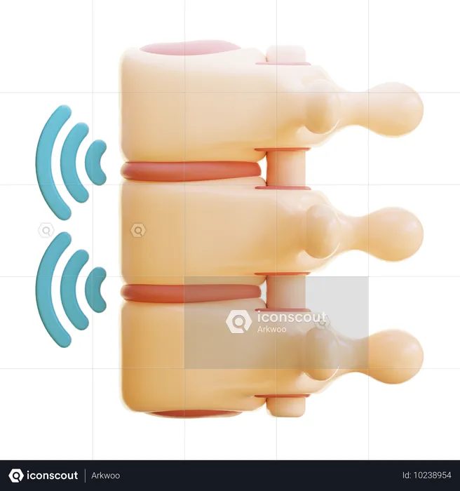 Ankylosing Spondylitis  3D Icon