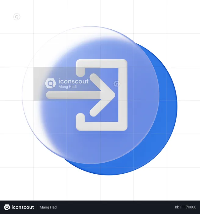 Anmelden  3D Icon