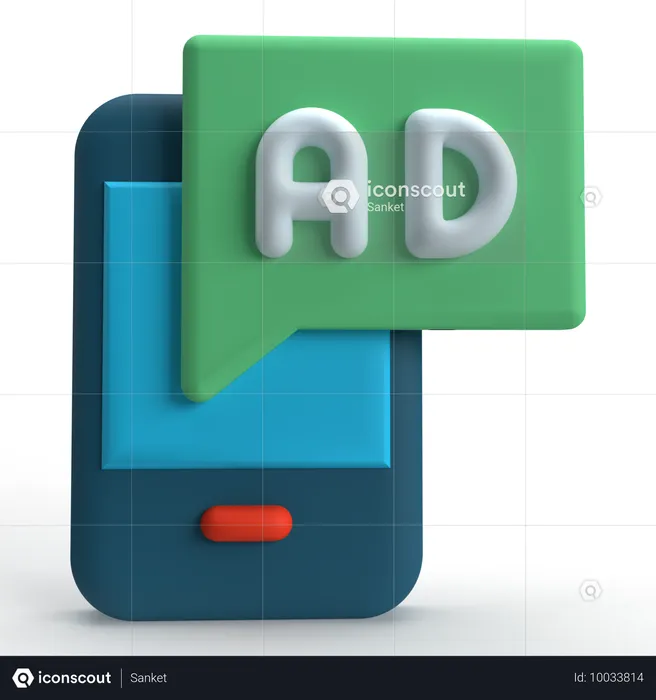 Les publicités  3D Icon