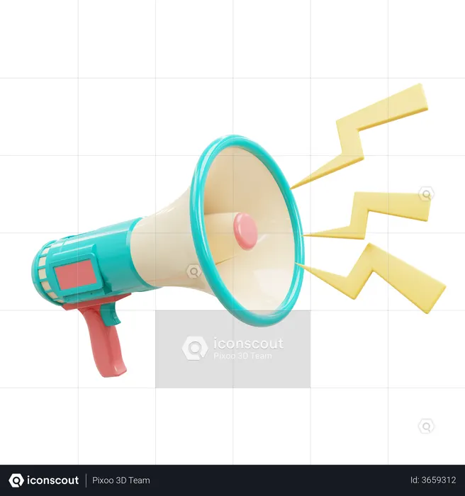 Announcement  3D Illustration