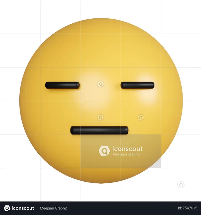 Annoying Emoji 3D Icon