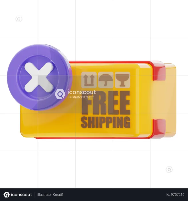 Annuler la commande  3D Icon