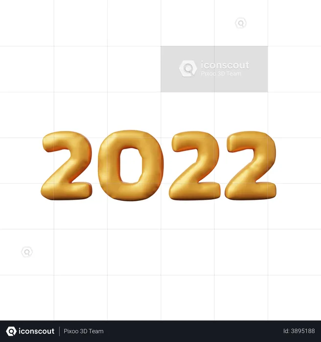 2022  3D Illustration