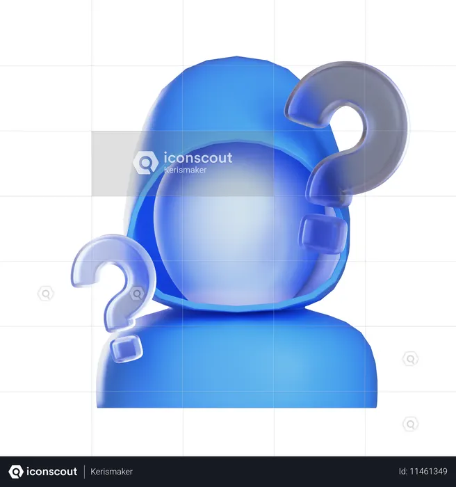 Anonymous  3D Icon