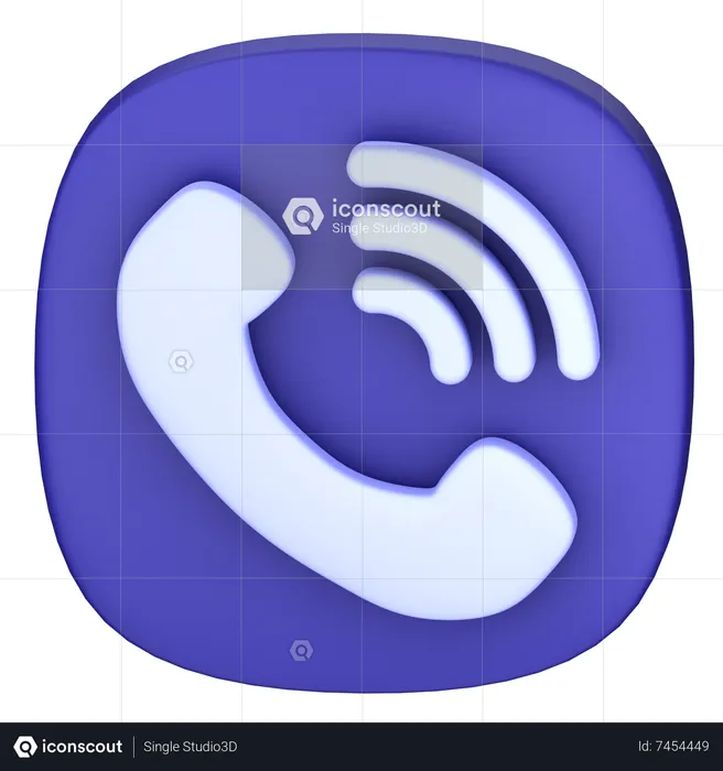 Anruf  3D Icon
