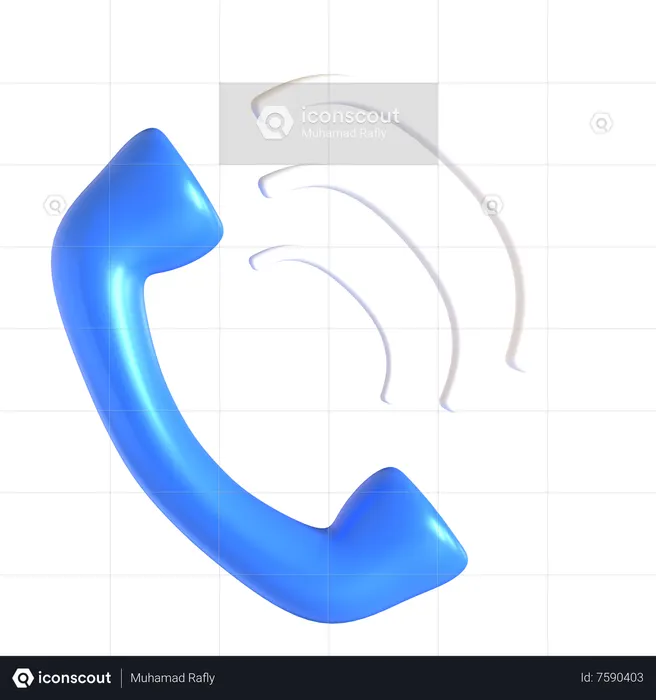 Anruf  3D Icon