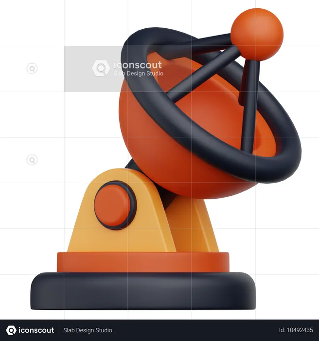 Antena parabólica  3D Icon