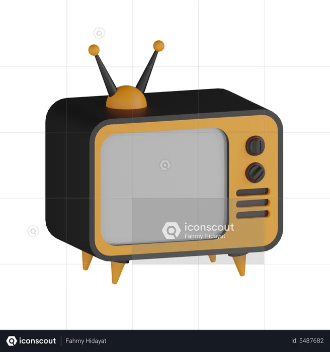 Antenna Television  3D Icon