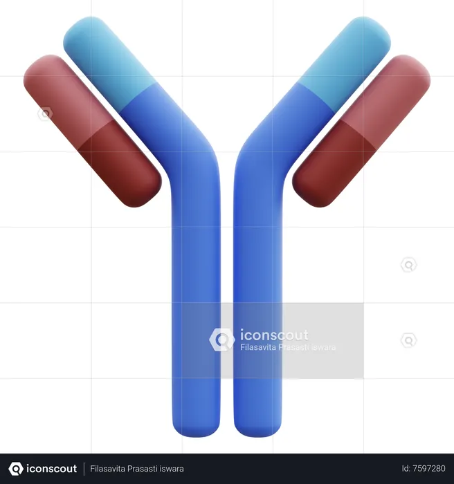 Anti Body  3D Icon