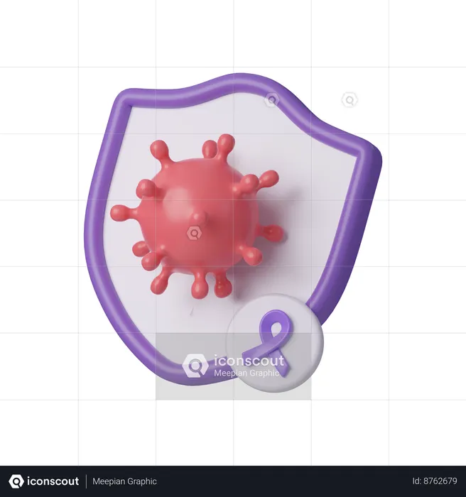 Anti Cancer  3D Icon
