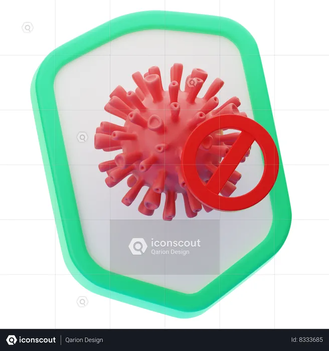 ANTI VIRUS  3D Icon