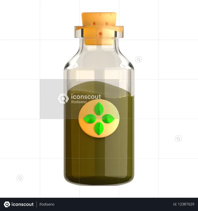 Antidote Potion  3D Icon